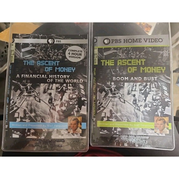 PBS Ascent of Money-Financial History of The World DVDBoom And Bust 2 DVD Set